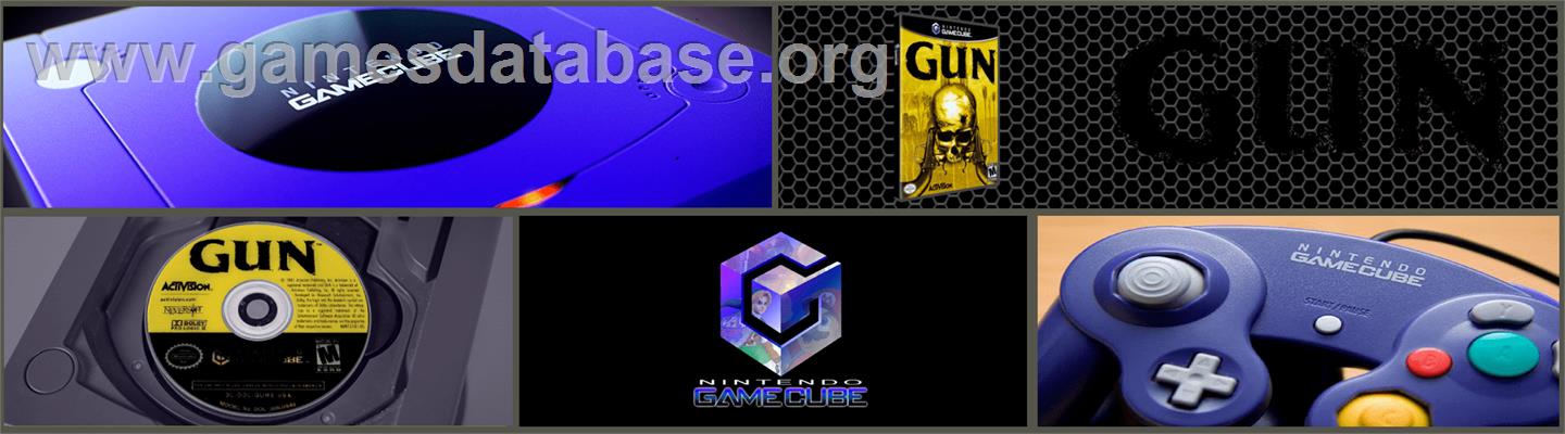 GUN - Nintendo GameCube - Artwork - Marquee