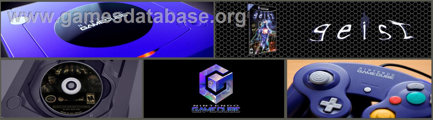 Geist - Nintendo GameCube - Artwork - Marquee
