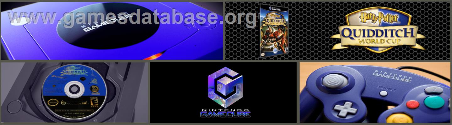 Harry Potter: Quidditch World Cup - Nintendo GameCube - Artwork - Marquee