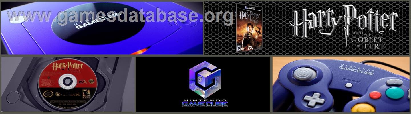 Harry Potter and the Goblet of Fire - Nintendo GameCube - Artwork - Marquee