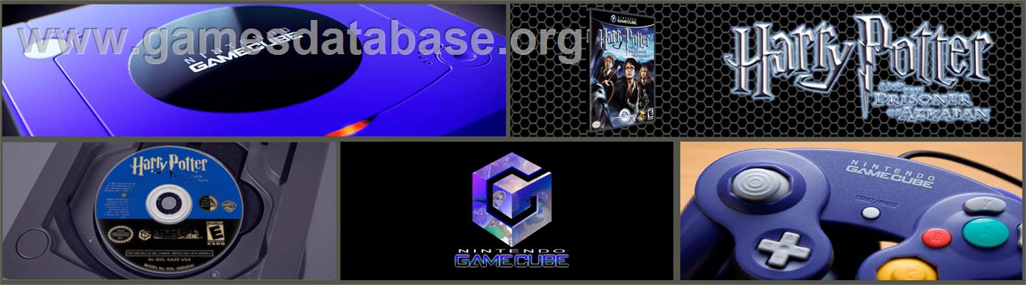 Harry Potter and the Prisoner of Azkaban - Nintendo GameCube - Artwork - Marquee