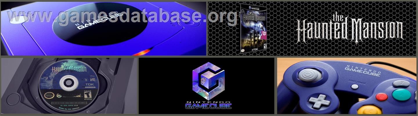 Haunted Mansion ,the - Nintendo GameCube - Artwork - Marquee