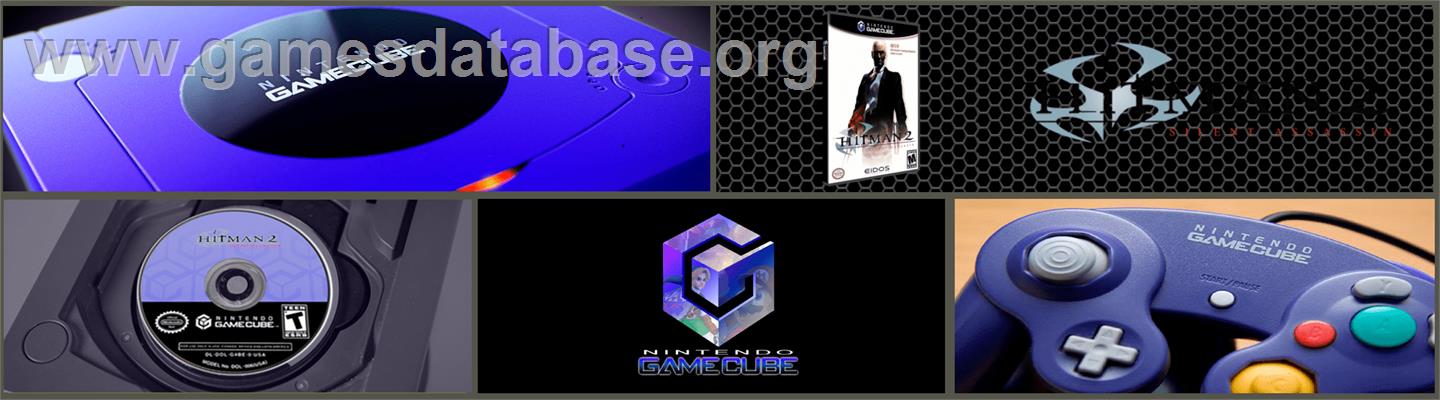 Hitman 2: Silent Assassin - Nintendo GameCube - Artwork - Marquee