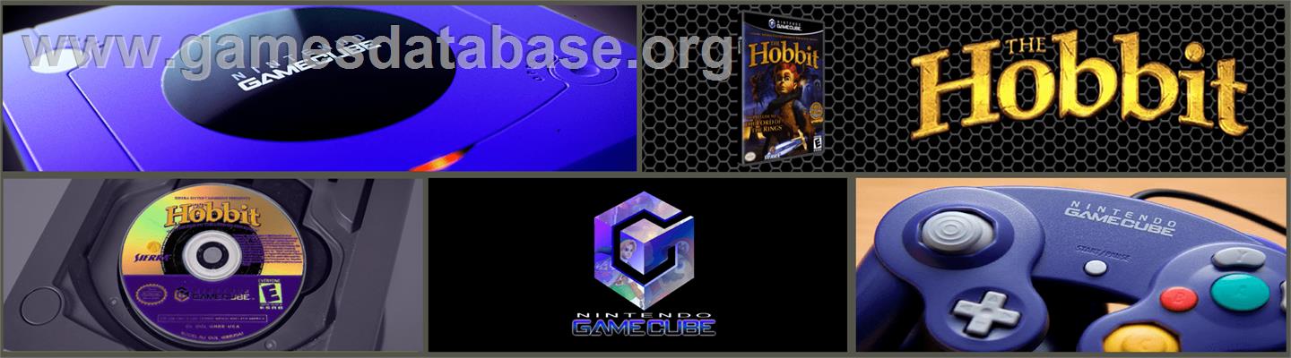 Hobbit, The - Nintendo GameCube - Artwork - Marquee