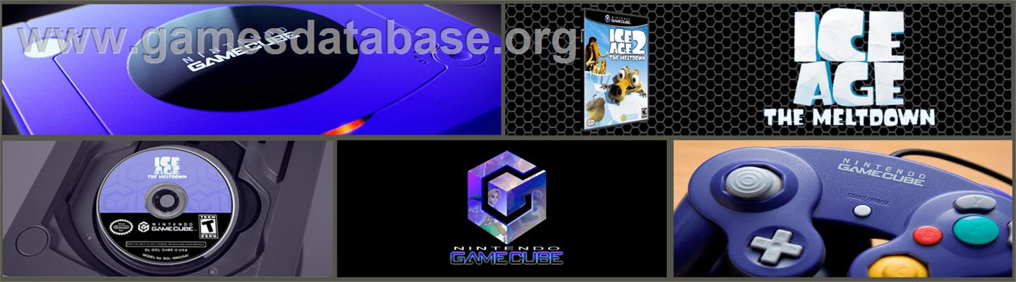 Ice Age 2 - The Meltdown - Nintendo GameCube - Artwork - Marquee