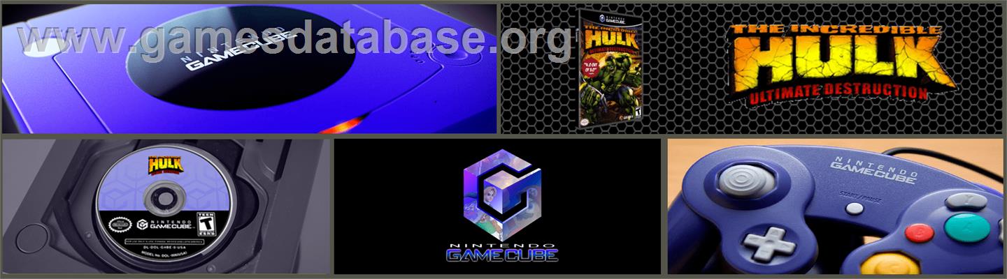 Incredible Hulk - Ultimate Destruction, The - Nintendo GameCube - Artwork - Marquee