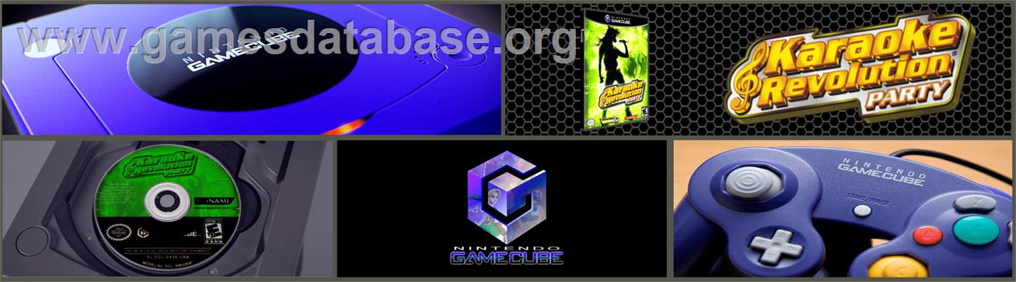 Karaoke Revolution Party - Nintendo GameCube - Artwork - Marquee