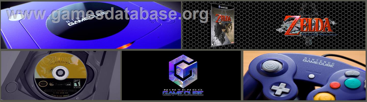 Legend Of Zelda - Twilight Princess, The - Nintendo GameCube - Artwork - Marquee