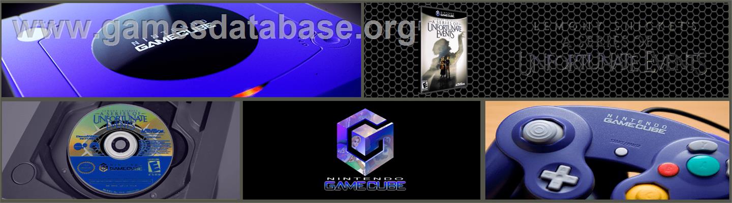 Lemony Snicket's A Series of Unfortunate Events - Nintendo GameCube - Artwork - Marquee