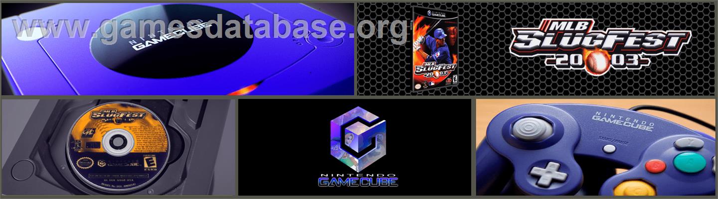 MLB SlugFest 20-03 - Nintendo GameCube - Artwork - Marquee