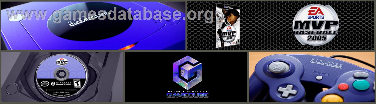 MVP Baseball 2005 - Nintendo GameCube - Artwork - Marquee