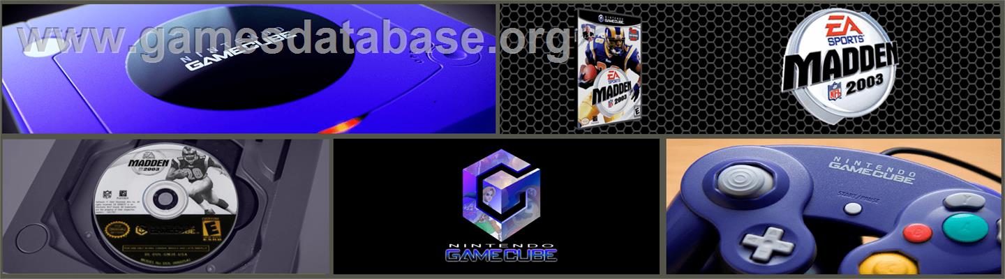 Madden NFL 2003 - Nintendo GameCube - Artwork - Marquee