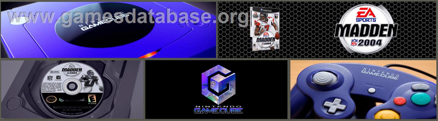 Madden NFL 2004 - Nintendo GameCube - Artwork - Marquee