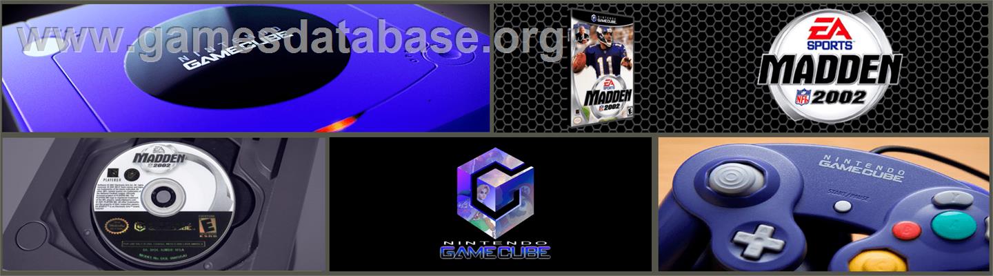 Madden Nfl 2002 - Nintendo GameCube - Artwork - Marquee