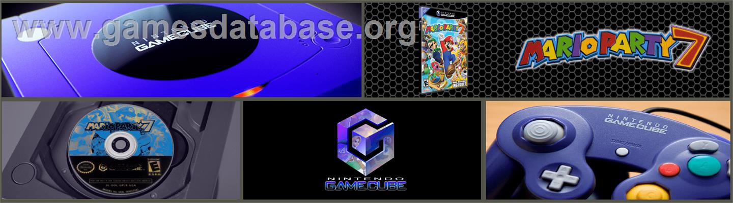 Mario Party 7 - Nintendo GameCube - Artwork - Marquee