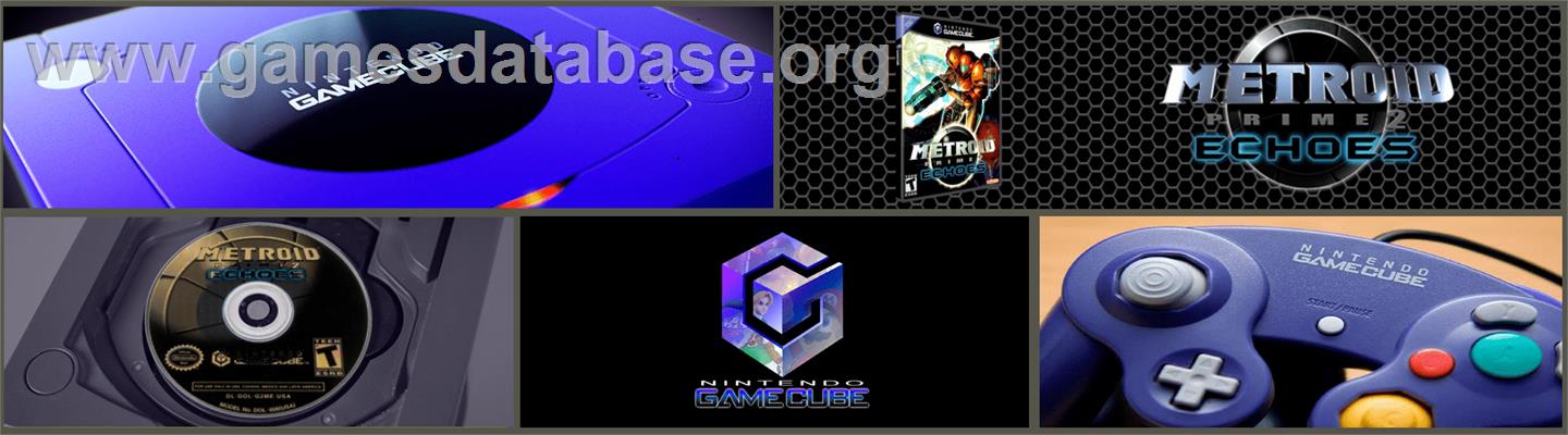 Metroid Prime 2: Echoes - Nintendo GameCube - Artwork - Marquee