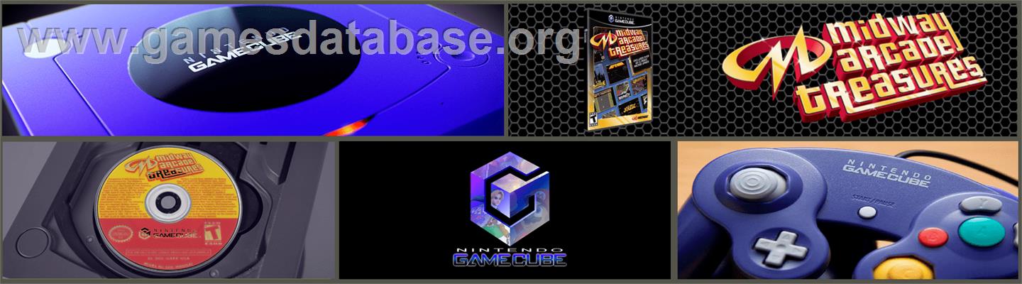 Midway Arcade Treasures - Nintendo GameCube - Artwork - Marquee