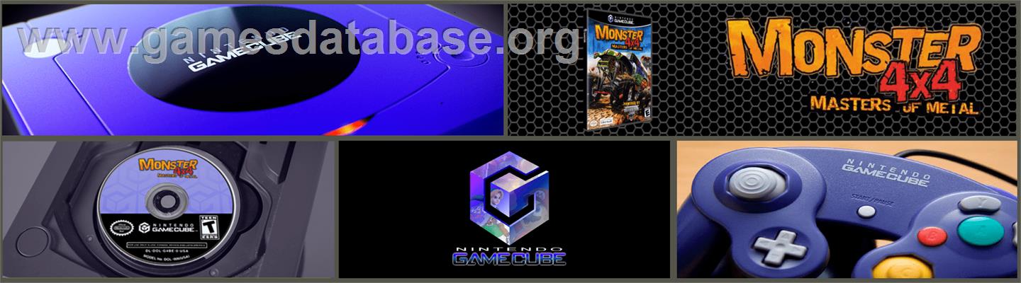 Monster 4x4: Masters of Metal - Nintendo GameCube - Artwork - Marquee