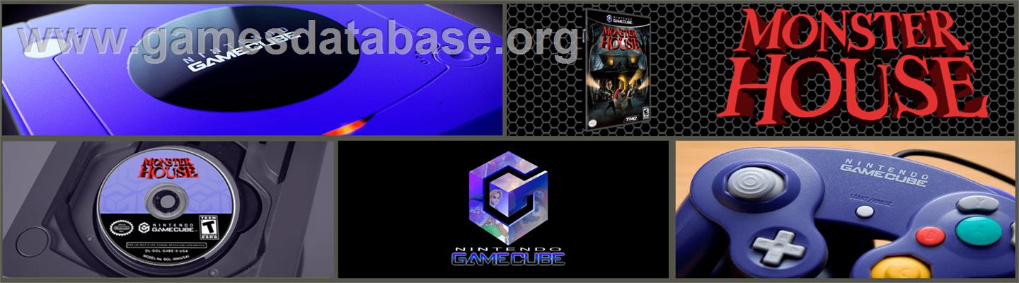 Monster House - Nintendo GameCube - Artwork - Marquee