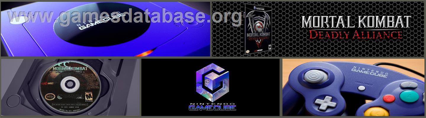 Mortal Kombat: Deadly Alliance - Nintendo GameCube - Artwork - Marquee