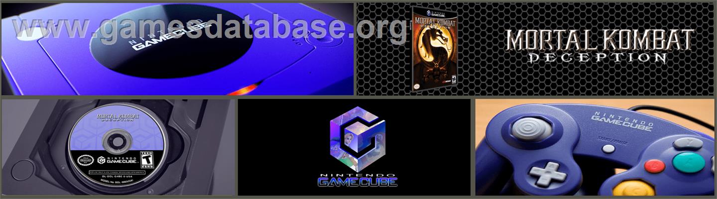 Mortal Kombat: Deception - Nintendo GameCube - Artwork - Marquee