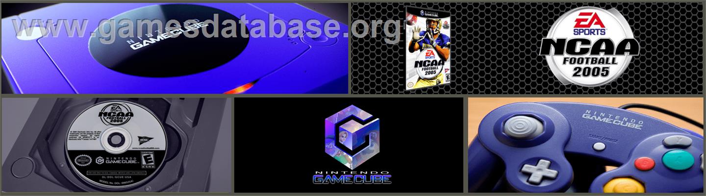 NCAA Football 2005 - Nintendo GameCube - Artwork - Marquee