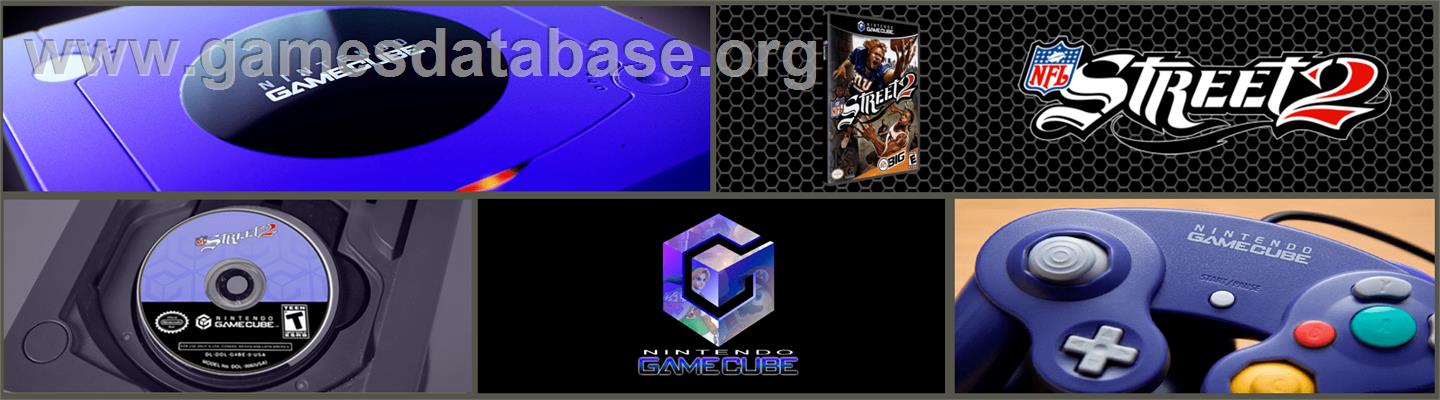 NFL Street 2 - Nintendo GameCube - Artwork - Marquee