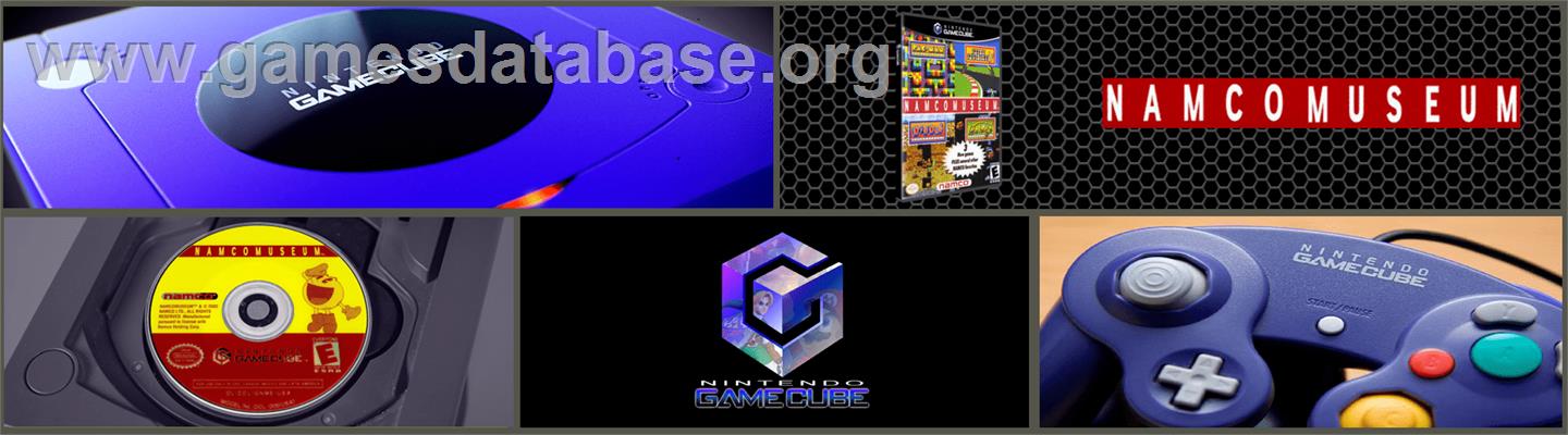 Namco Museum - Nintendo GameCube - Artwork - Marquee