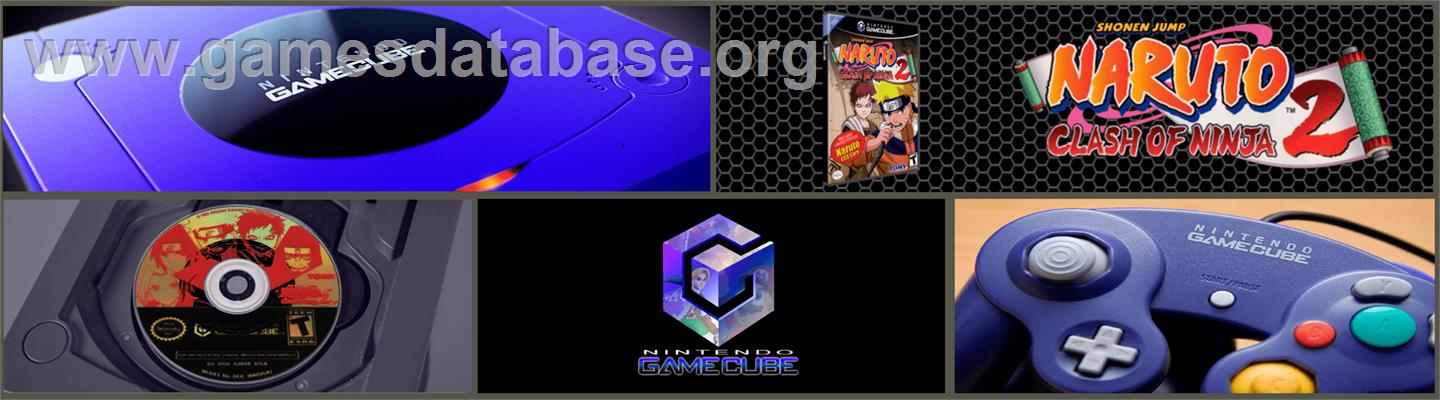 Naruto: Clash of Ninja 2 - Nintendo GameCube - Artwork - Marquee
