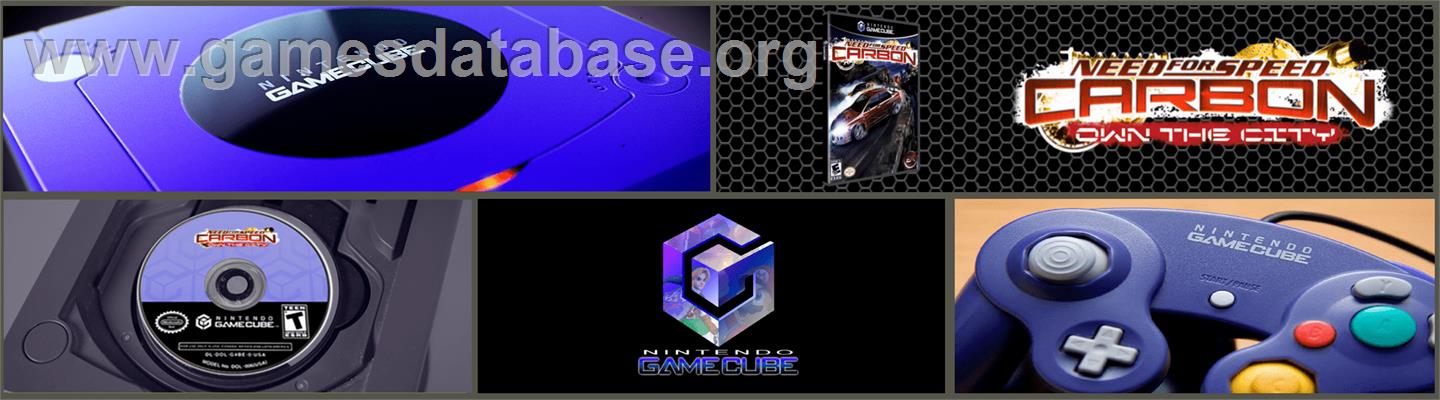 Need for Speed: Carbon - Nintendo GameCube - Artwork - Marquee