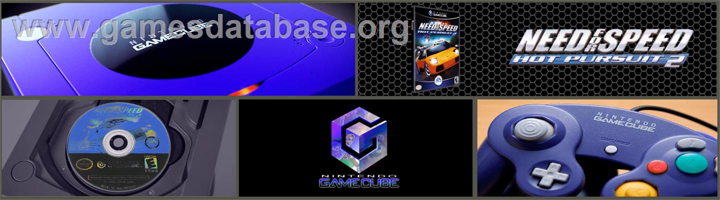 Need for Speed: Hot Pursuit 2 - Nintendo GameCube - Artwork - Marquee