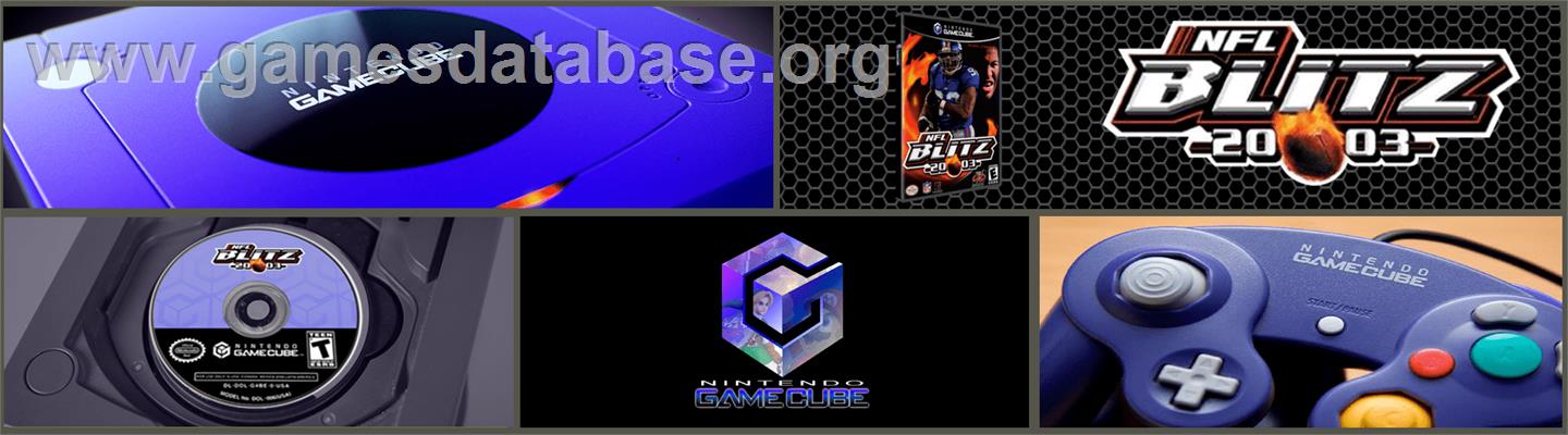 Nfl Blitz 2003 - Nintendo GameCube - Artwork - Marquee