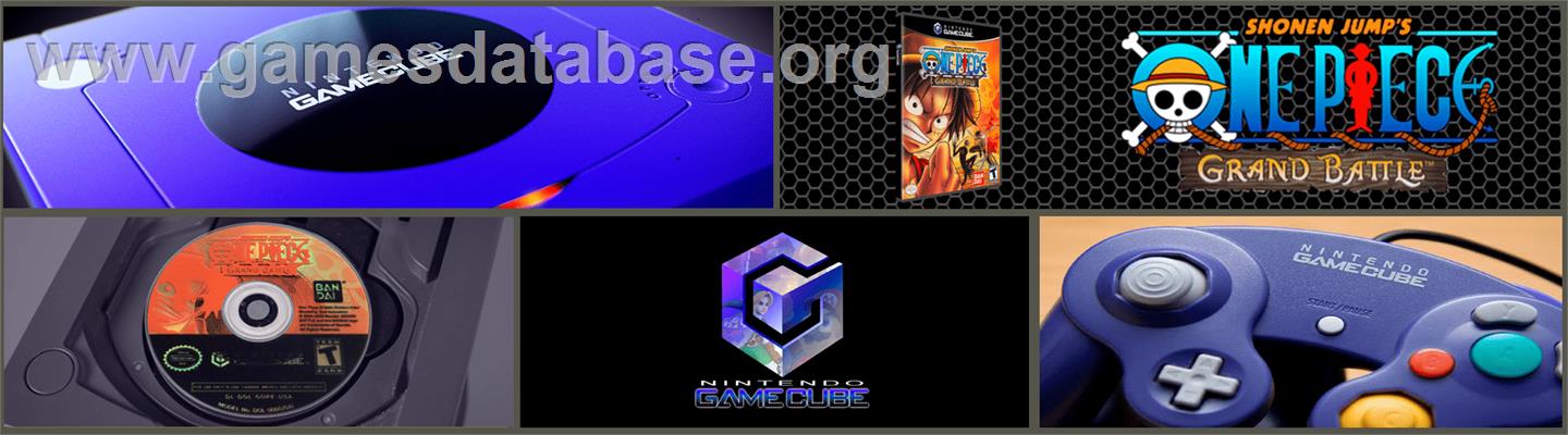 One Piece: Grand Battle - Nintendo GameCube - Artwork - Marquee