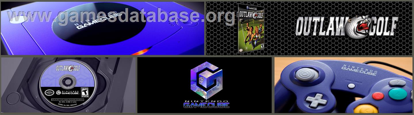 Outlaw Golf - Nintendo GameCube - Artwork - Marquee