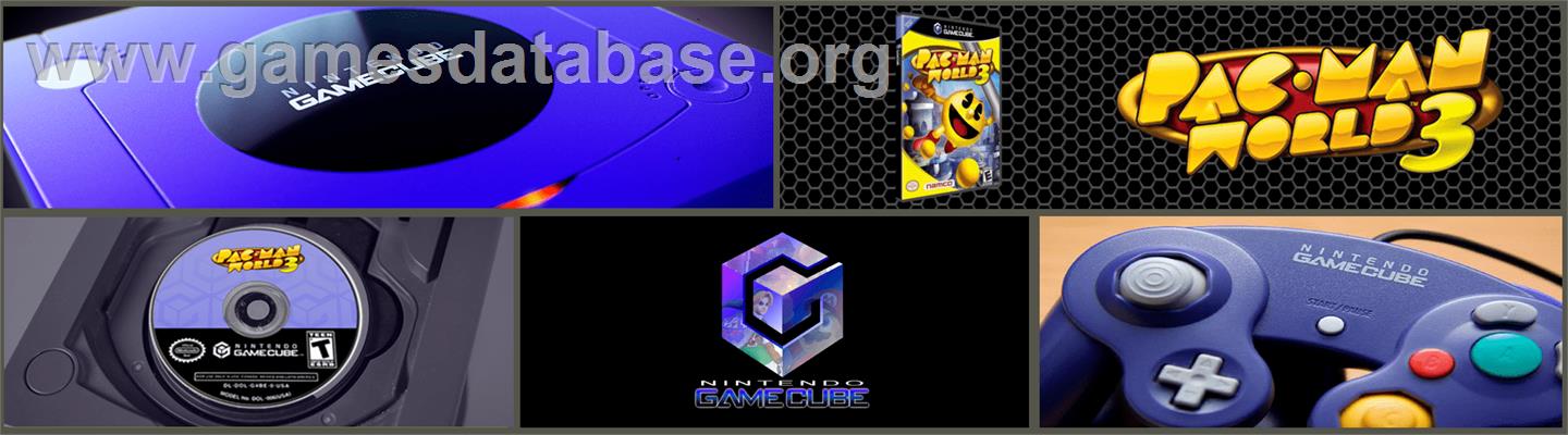Pac-Man World 3 - Nintendo GameCube - Artwork - Marquee