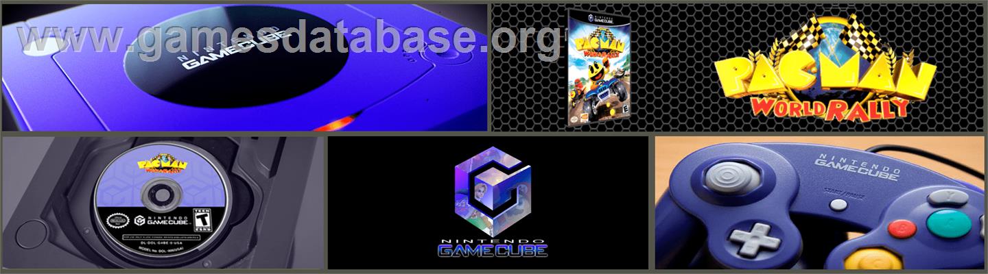 Pac-Man World Rally - Nintendo GameCube - Artwork - Marquee