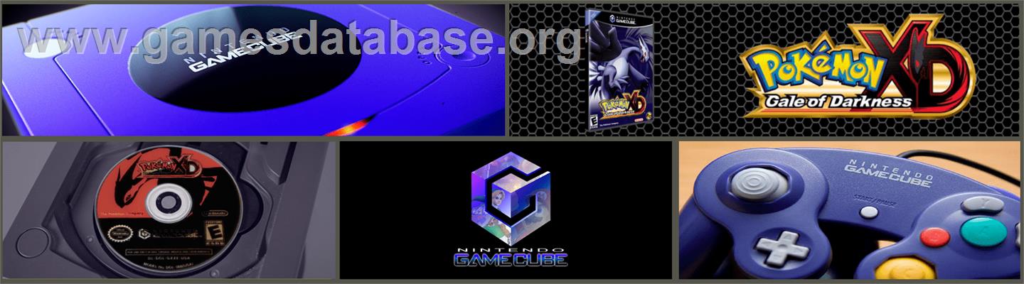 Pokemon XD: Gale of Darkness - Nintendo GameCube - Artwork - Marquee