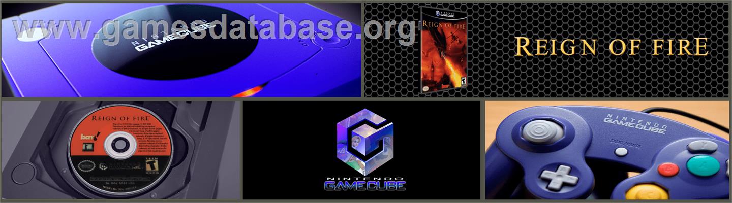 Reign Of Fire - Nintendo GameCube - Artwork - Marquee