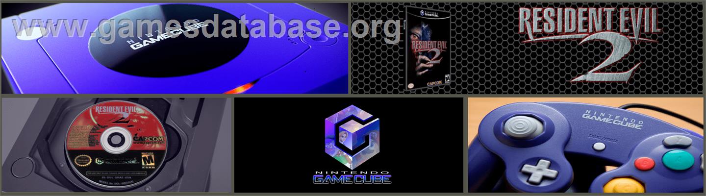 Resident Evil 2 - Nintendo GameCube - Artwork - Marquee