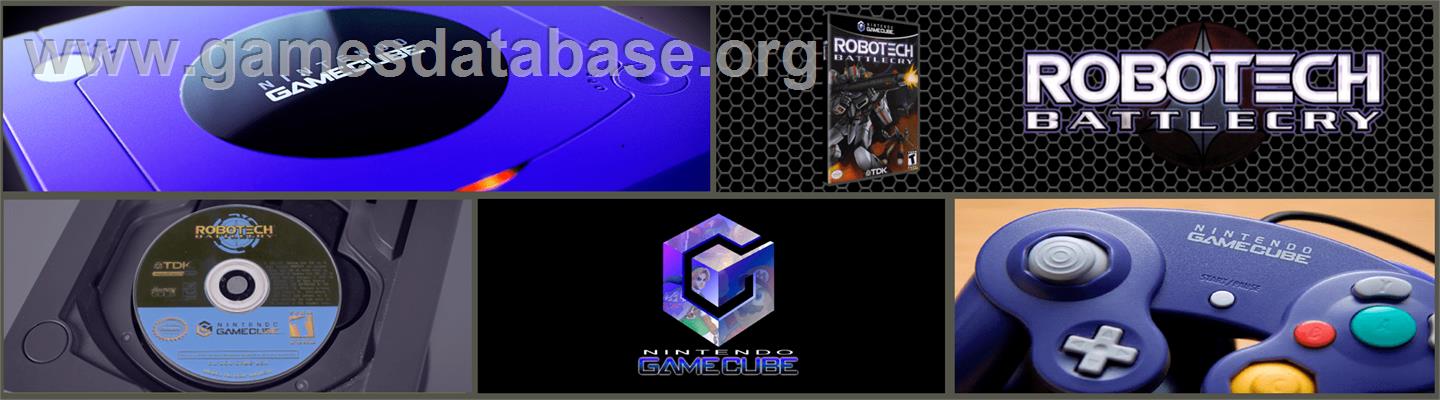 Robotech: Battlecry (Collector's Edition) - Nintendo GameCube - Artwork - Marquee