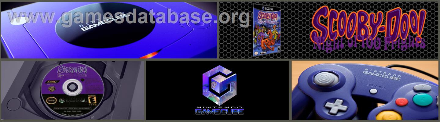 Scooby-doo! - Night Of 100 Frights - Nintendo GameCube - Artwork - Marquee
