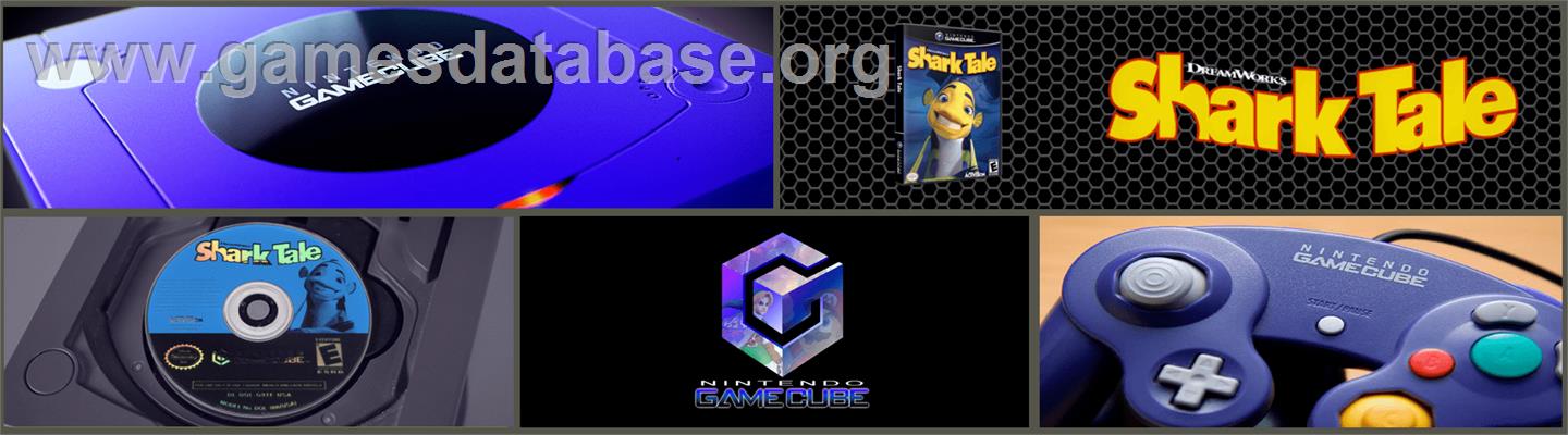 Shark Tale - Nintendo GameCube - Artwork - Marquee