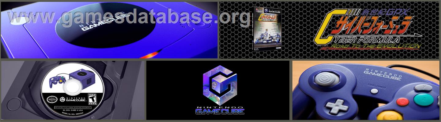 Shinseiki Gpx Cyber Formula - Road To The Evolution - Nintendo GameCube - Artwork - Marquee