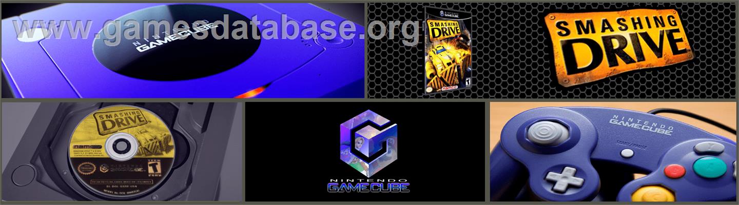 Smashing Drive - Nintendo GameCube - Artwork - Marquee