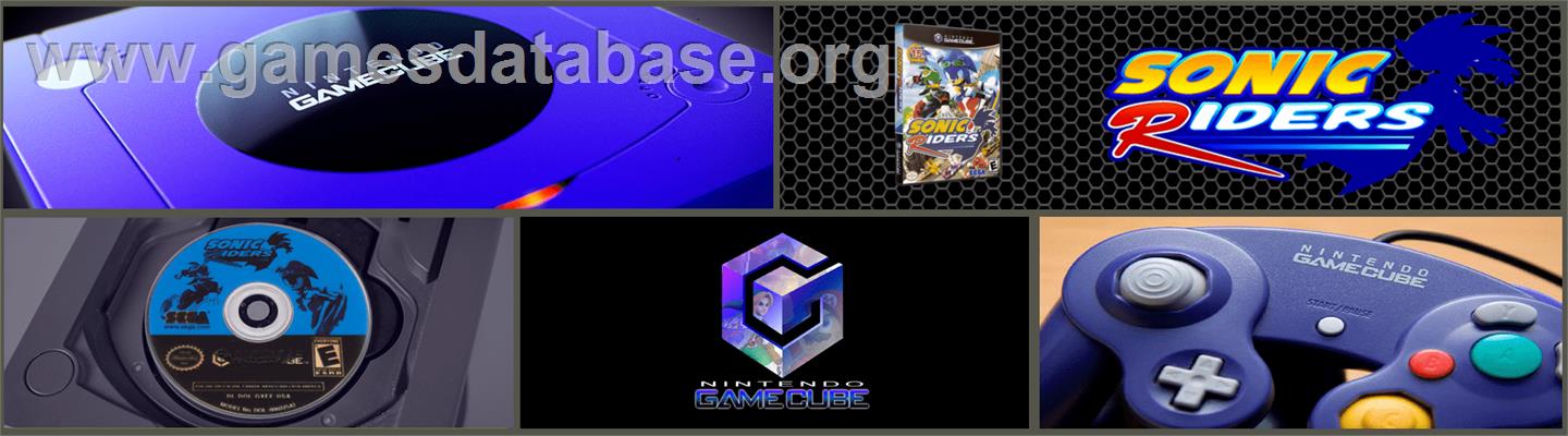 Sonic Riders - Nintendo GameCube - Artwork - Marquee