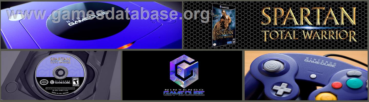 Spartan: Total Warrior - Nintendo GameCube - Artwork - Marquee