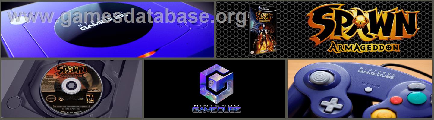 Spawn Armageddon - Nintendo GameCube - Artwork - Marquee