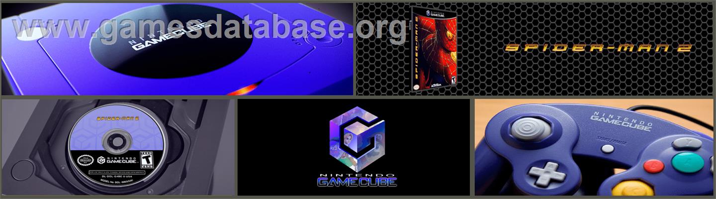 Spider-man 2 - Nintendo GameCube - Artwork - Marquee