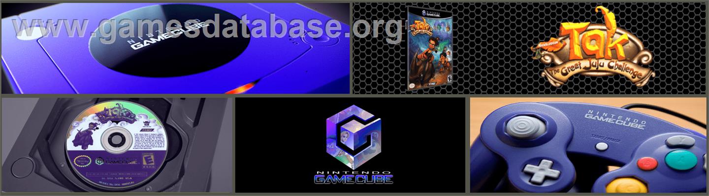 Tak: The Great Juju Challenge - Nintendo GameCube - Artwork - Marquee