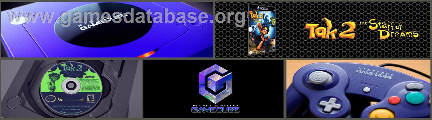 Tak 2: The Staff of Dreams - Nintendo GameCube - Artwork - Marquee